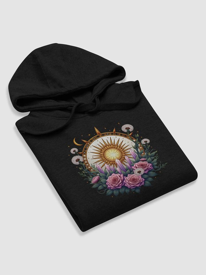 Mystical Sun and Crystal Rose Garden - Celestial Boho Design product image (2)