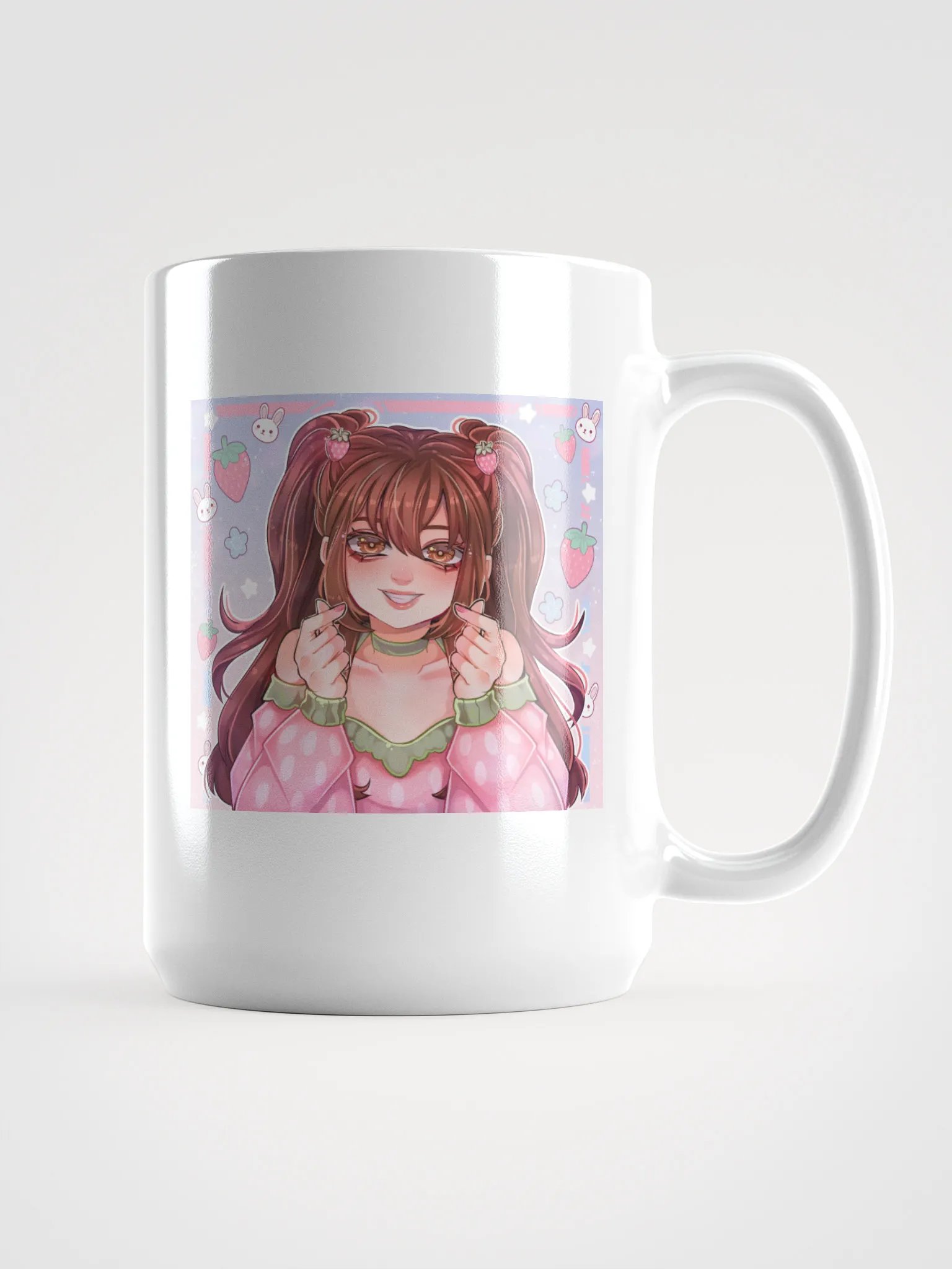 Strxwby Heart Mug <3 product image (1)