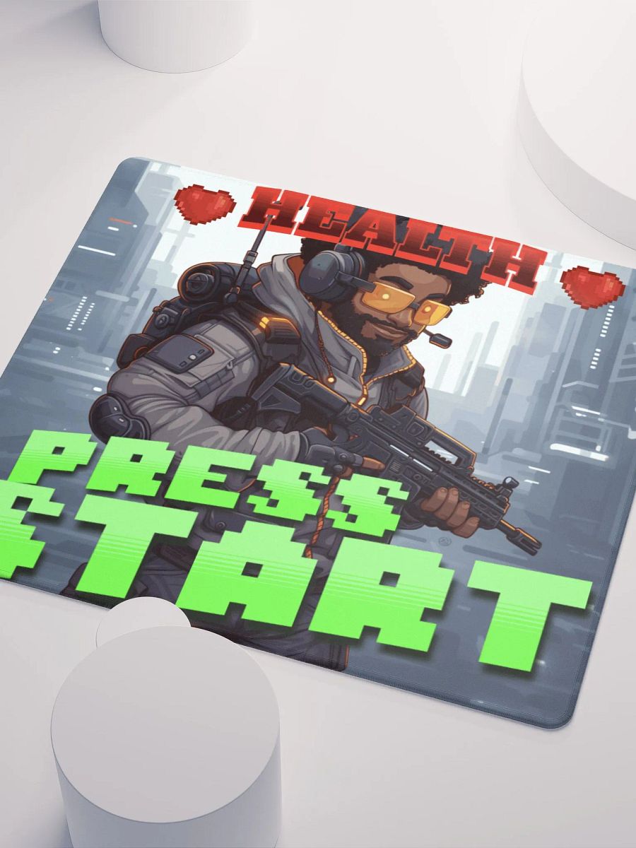 Shadoss HD - Press Start Mouse Mat product image (3)