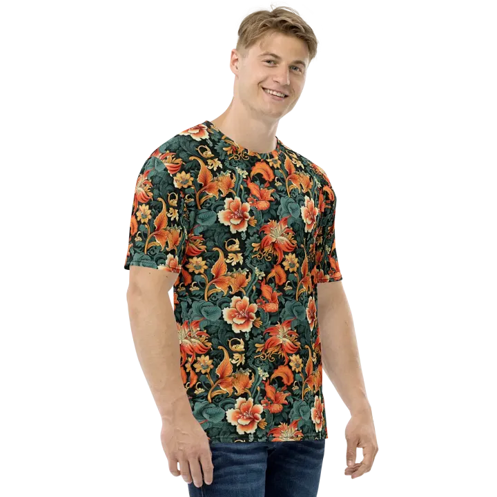 Sunset Flowers | Crew Neck T-Shirt product image (2)