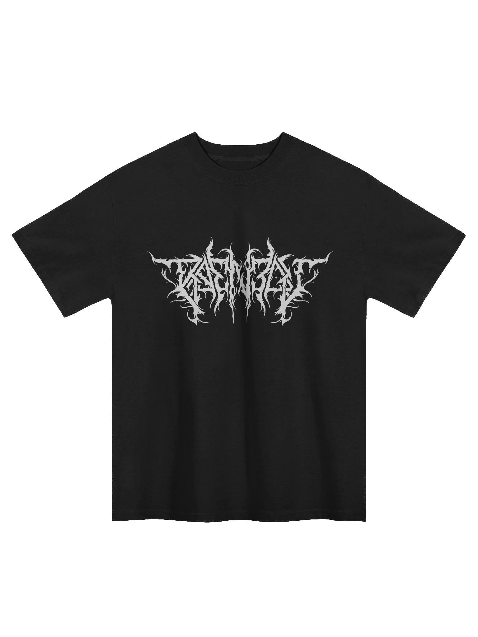 Black Metal RAENBOU Oversized Tee product image (1)