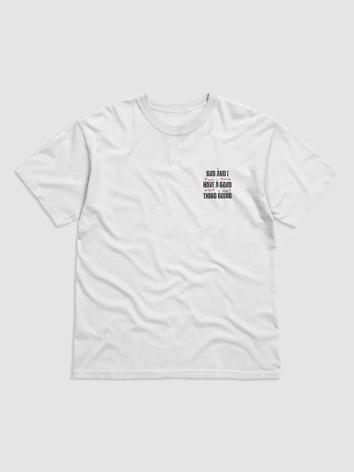 "GOD & I" Floral Delight T-Shirt product image (1)