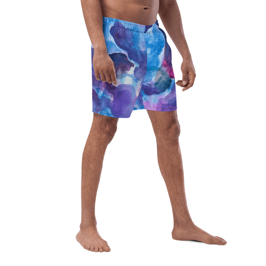Bluesy Watercolor Men Trunks product image (3)
