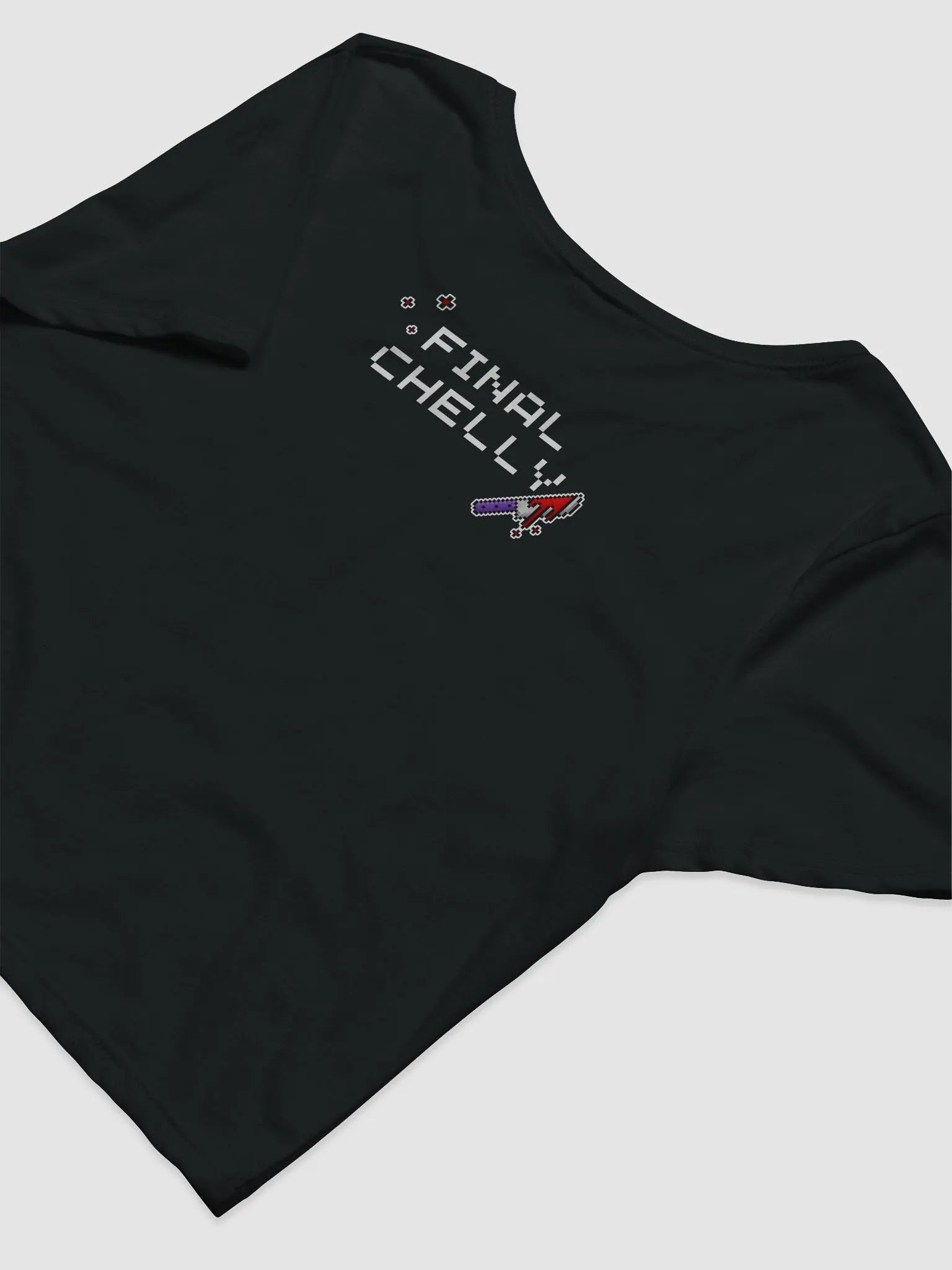 Dont Forget To Ready Up! Womens Printed Crop Top product image (8)