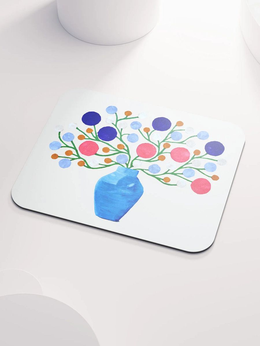 Abstract Flowers Mouse Pad product image (6)