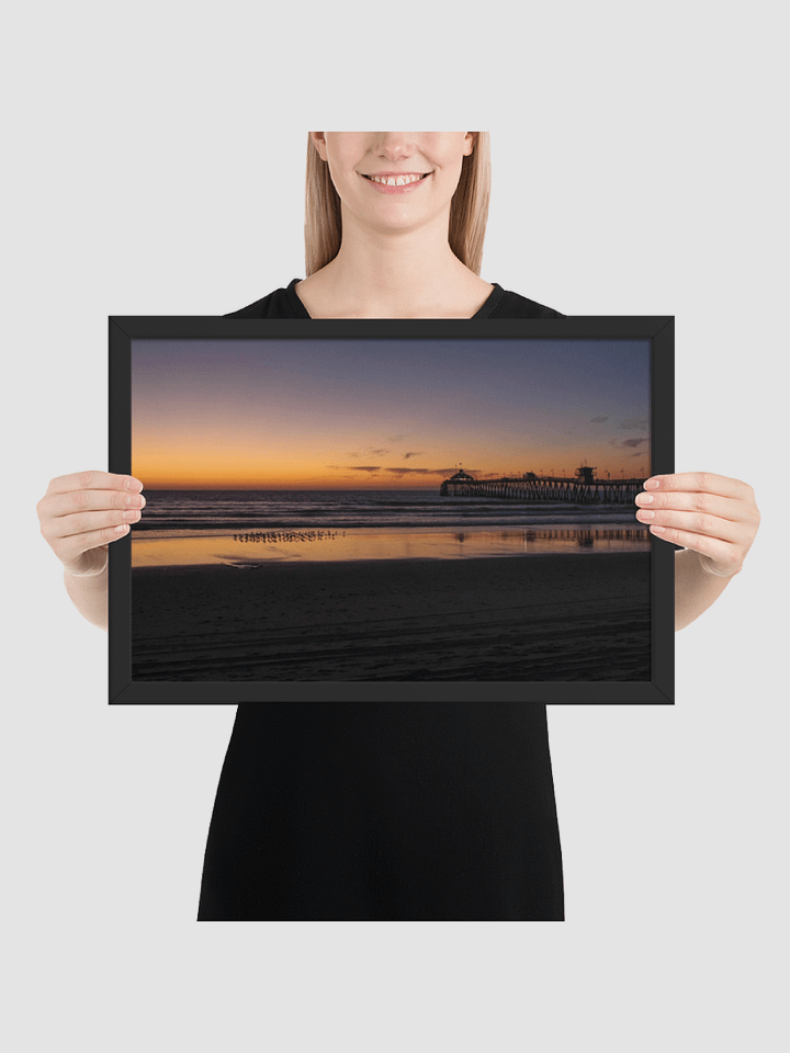 Dusk ocean Framed photography Poster product image (1)