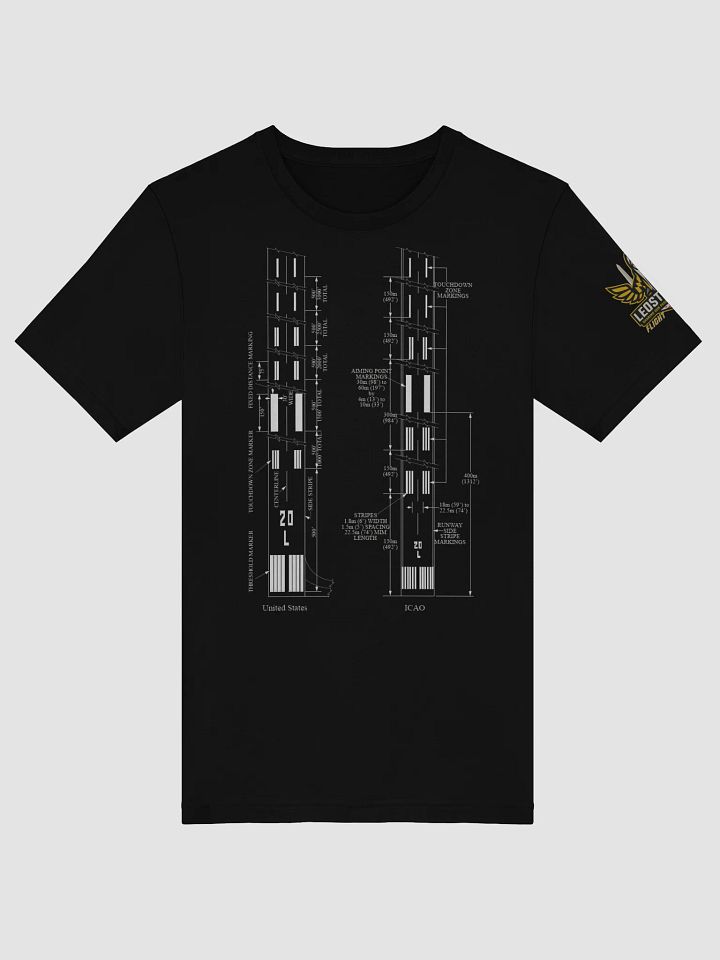 Runway Markings Explained T-Shirt product image (2)