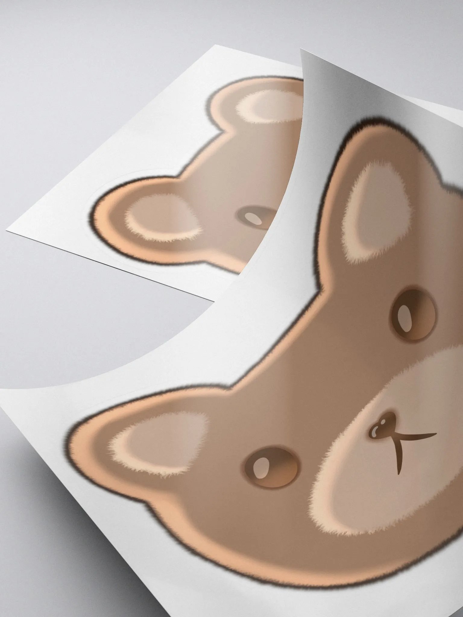 Cute & Cozy Teddy Bear - STICKER product image (4)