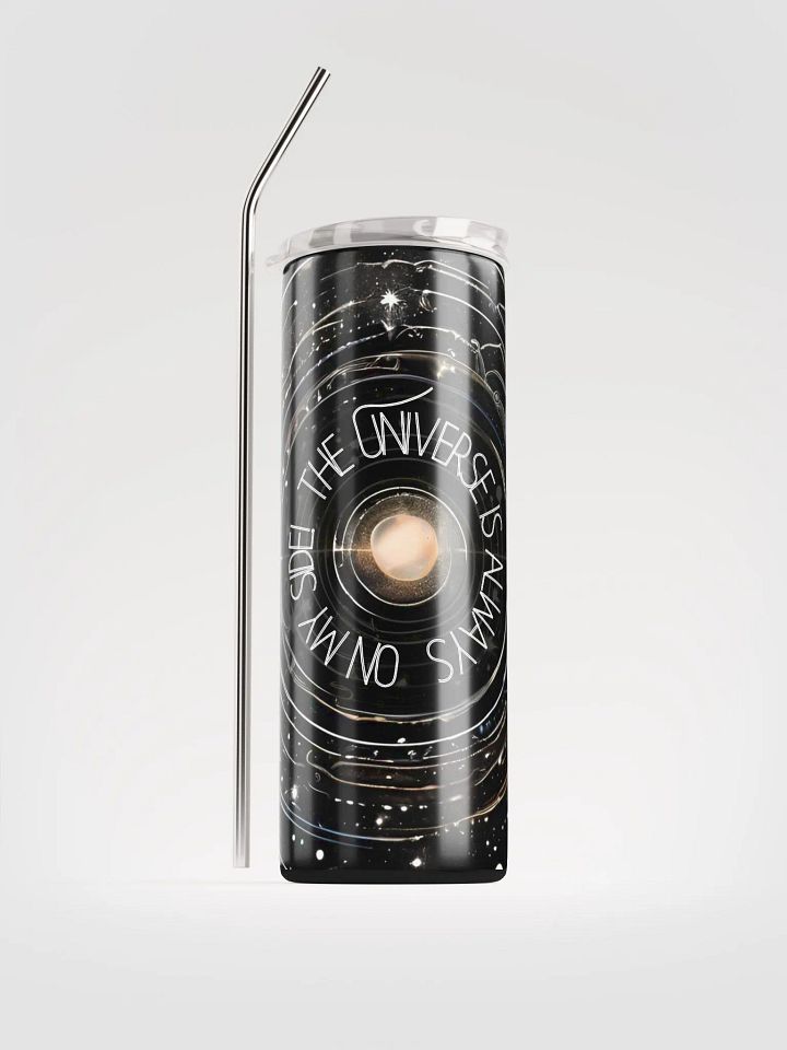 Cosmic Symmetry Stainless Steel Tumbler product image (1)