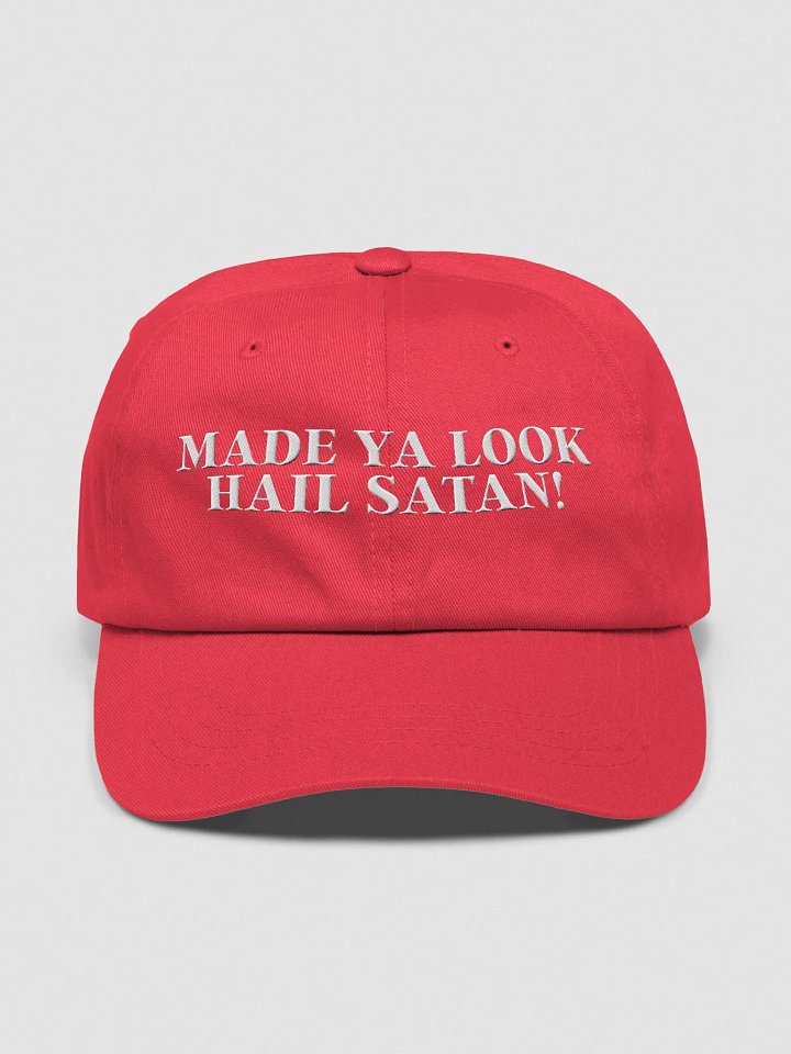 Hail Satan! - Fake MAGA Hat product image (1)