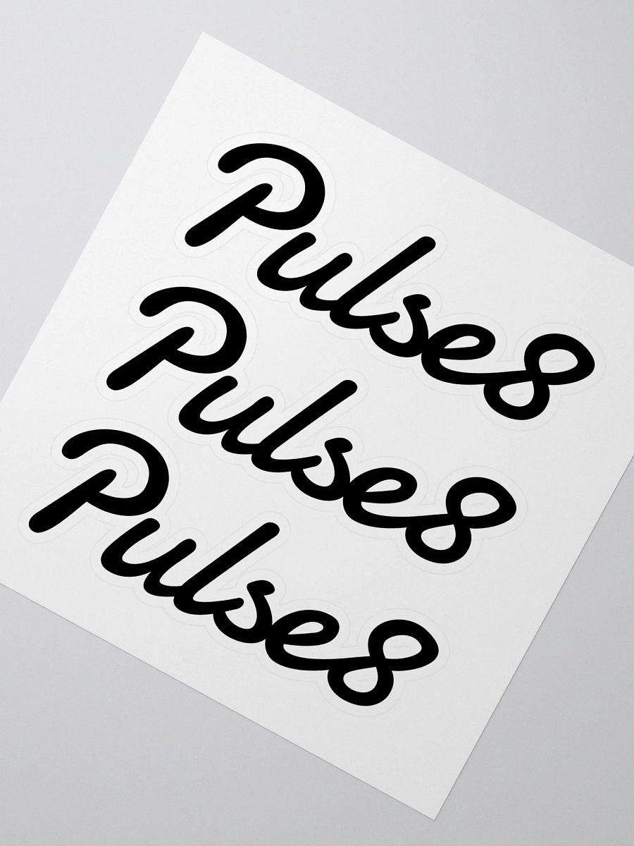 3x Classic Logo Stickers (Medium) product image (2)