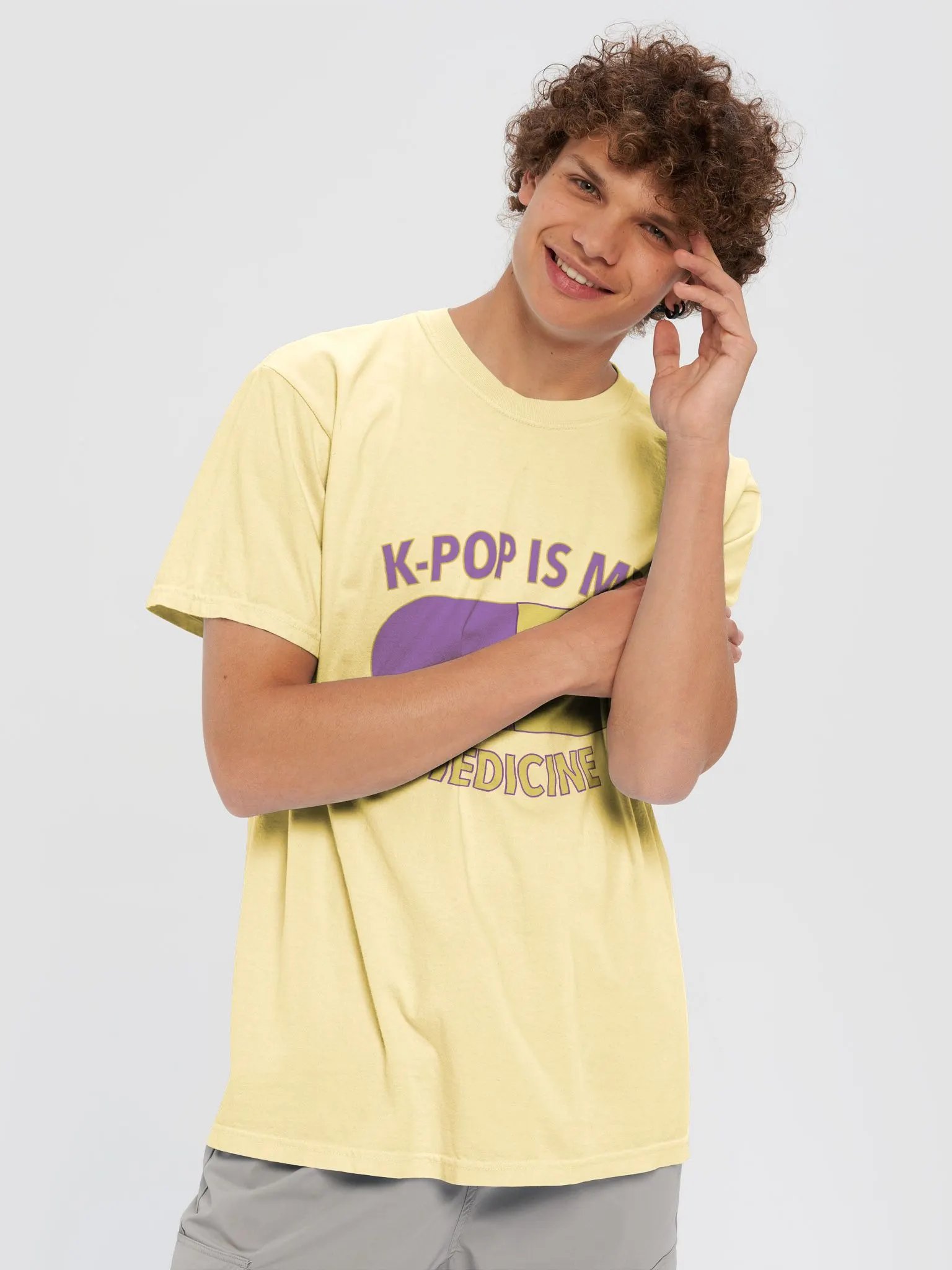 K-Pop Is My Medicine Heavyweight T-Shirt product image (34)