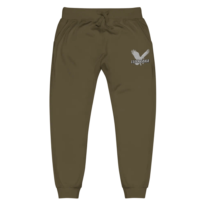 Green Fleece Unisex Joggers product image (1)