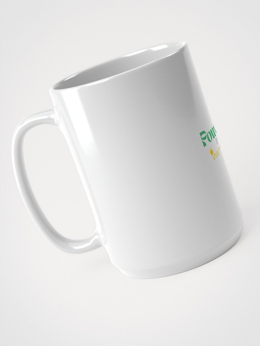 Powered White Glossy Mug product image (4)