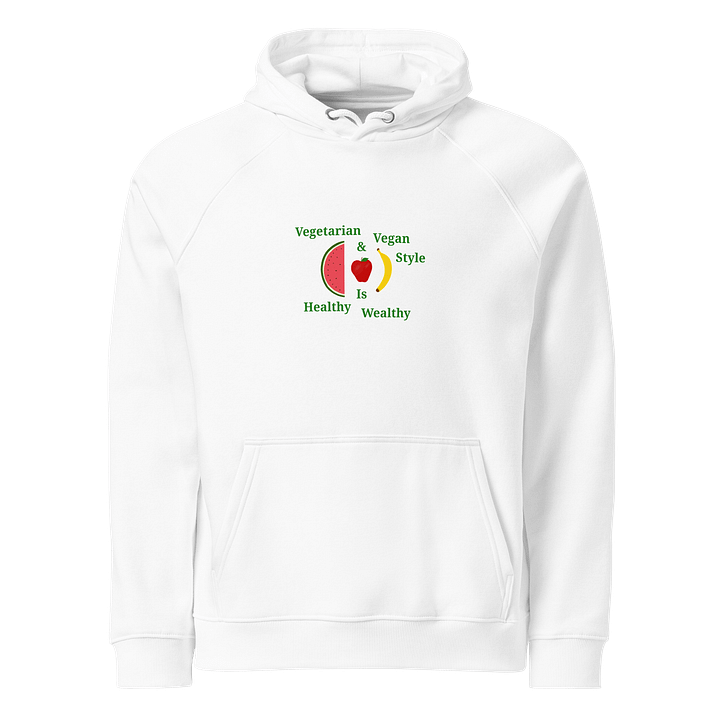 Healthy Wealthy Eco Hoodie product image (1)