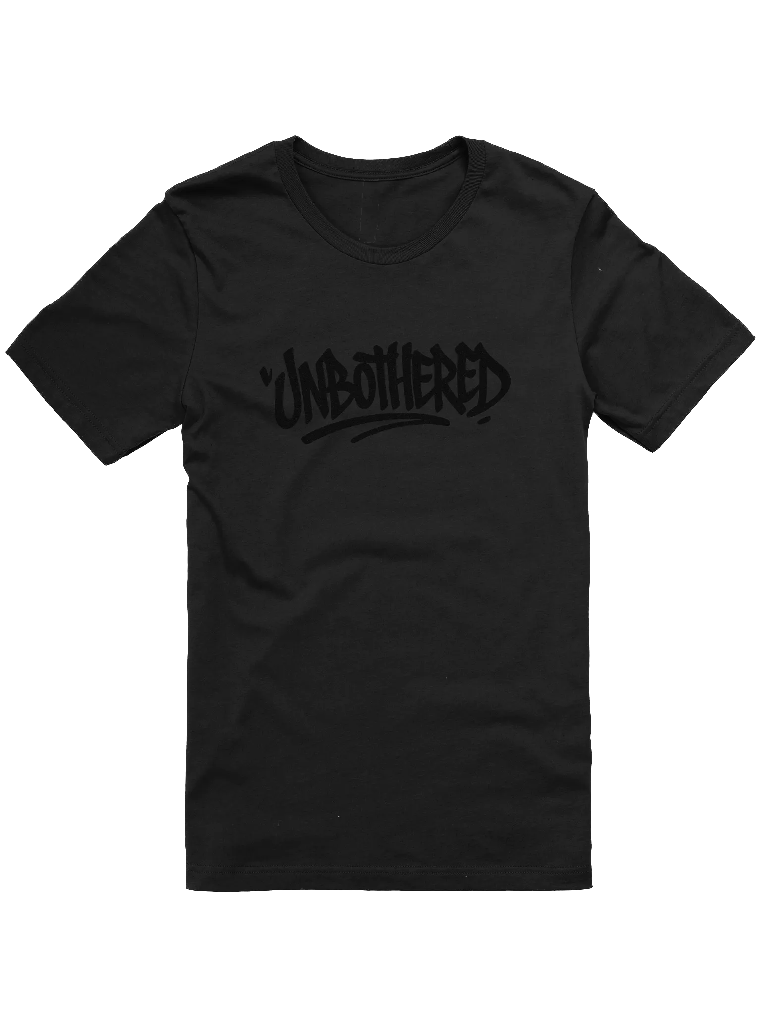 Unbothered t-shirt [BLACKED OUT] product image (1)