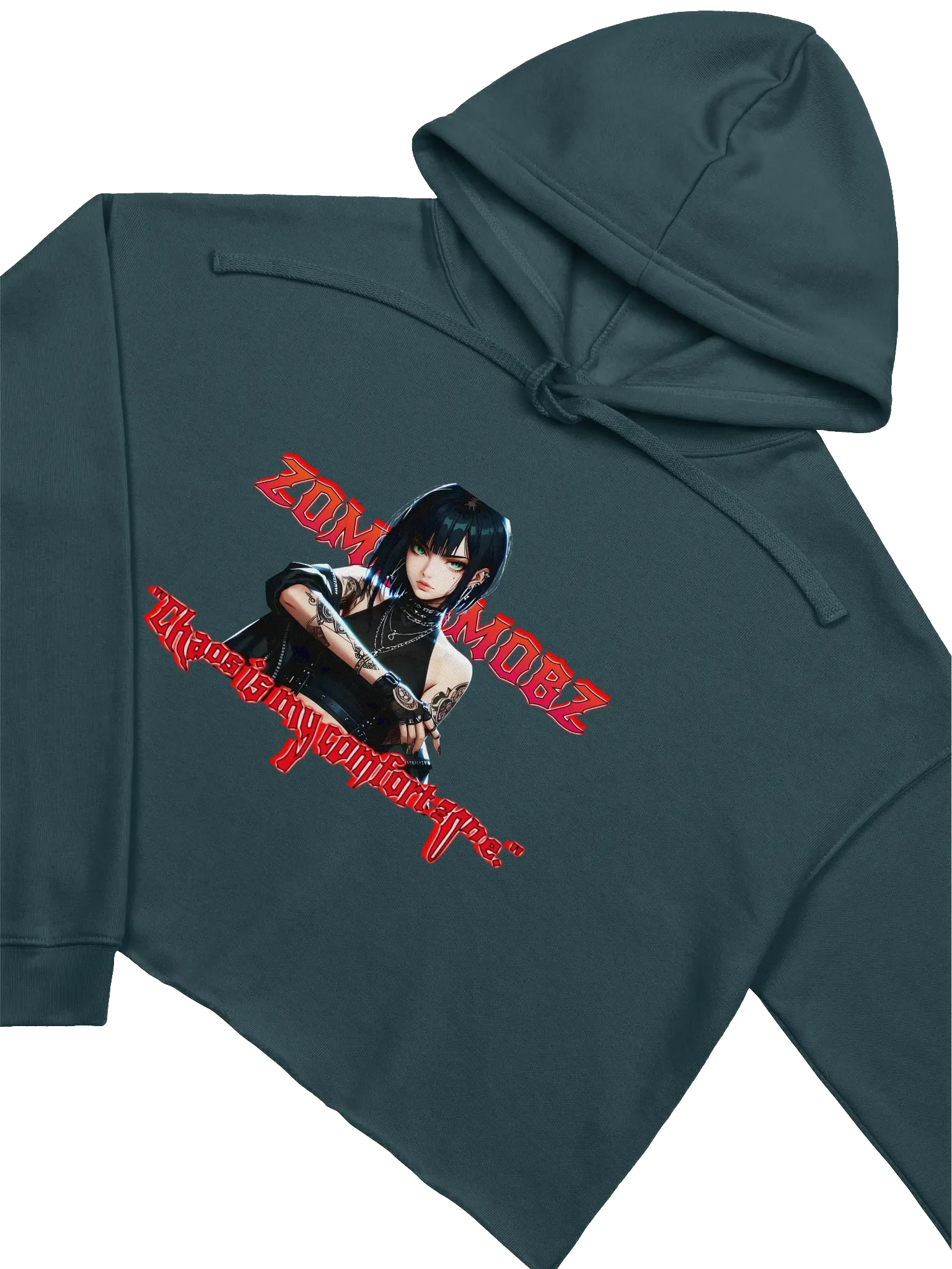 Chaos Comfort Zone Crop Hoodie product image (7)