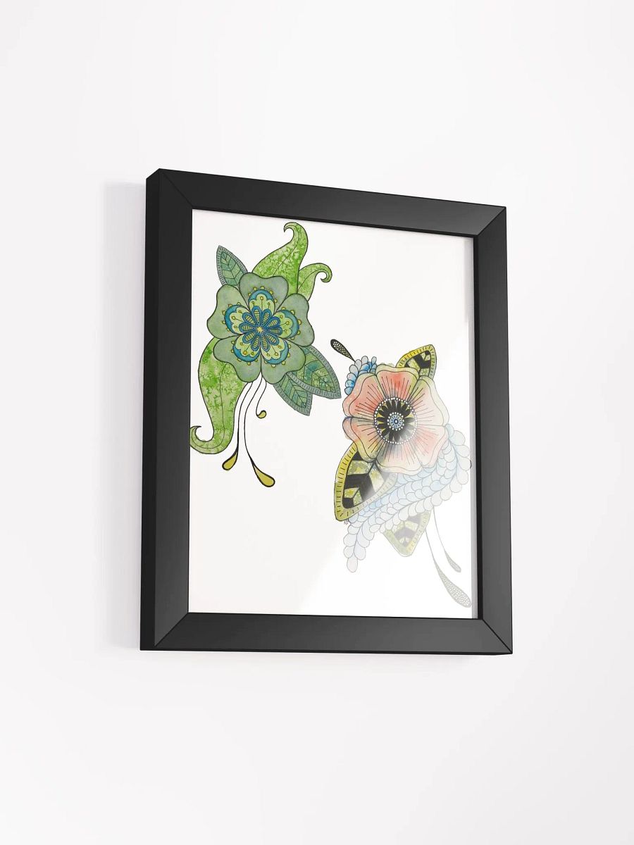 Flower Doodles Box Framed Poster product image (35)