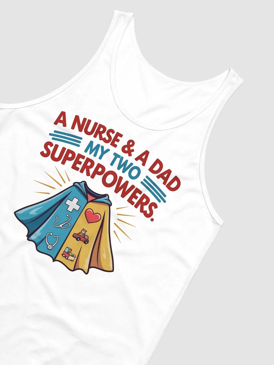 Superhero Nurse & Dad Appreciation Jersey Tank product image (16)