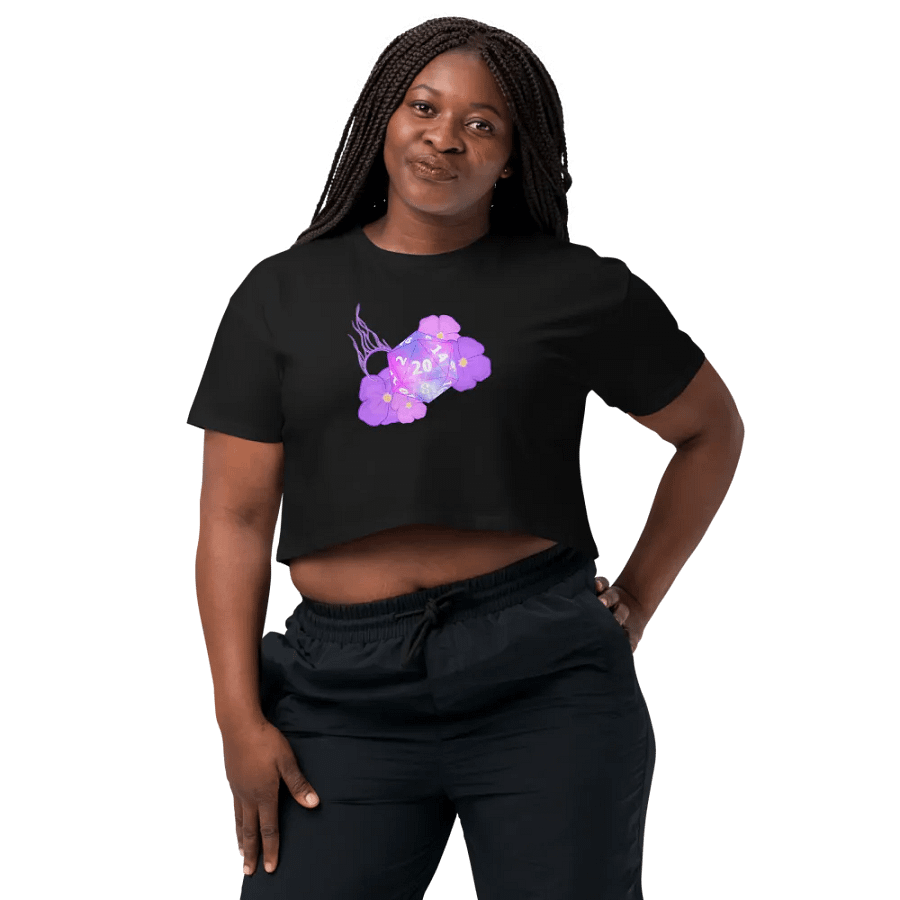 Gale Dekarios Inspired DND Die Crop Top product image (1)
