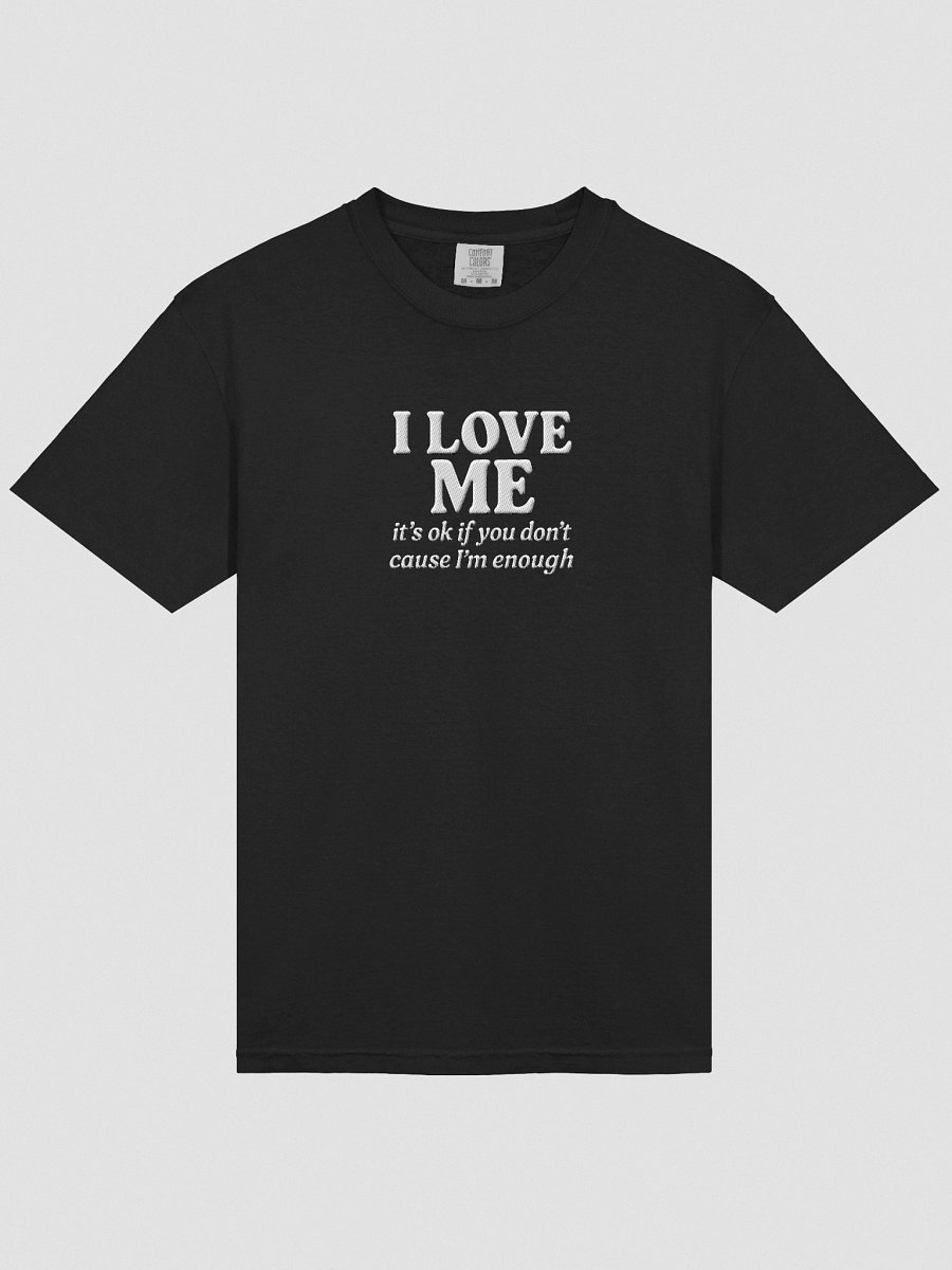 Love Me Mantra Embroidered T-Shirt product image (15)