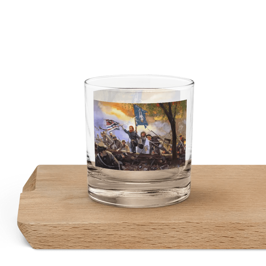 7th LA Pelican Regiment Rocks Glass product image (7)