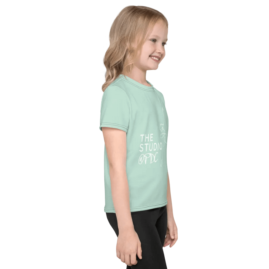 Kids T-Shirt | Mint with White Logo product image (4)