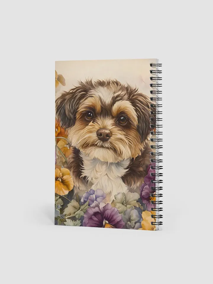 Pansy Dog Spiral Notebook product image (2)