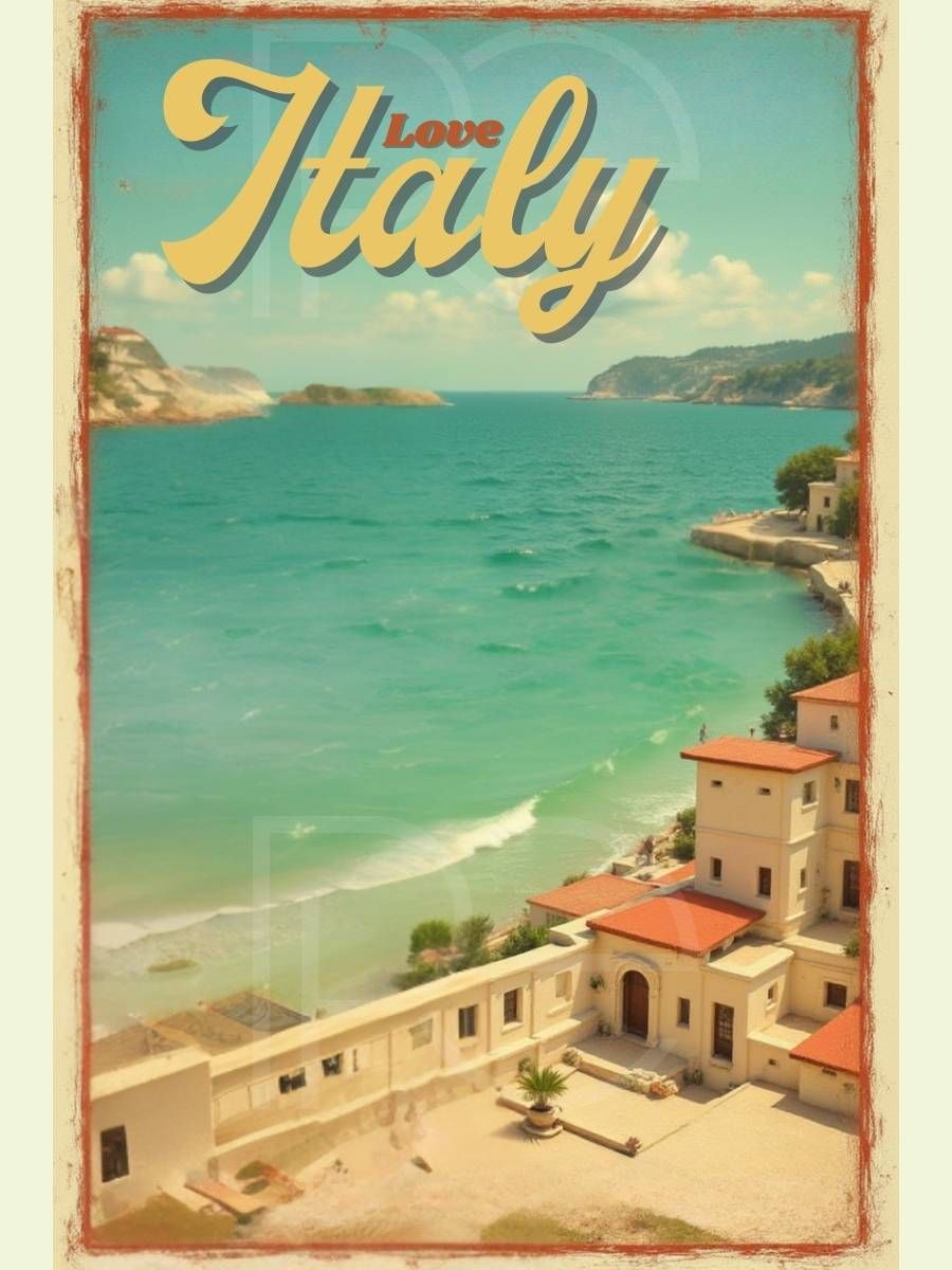 Love Italy - Coastal Escape - 12x18 product image (1)