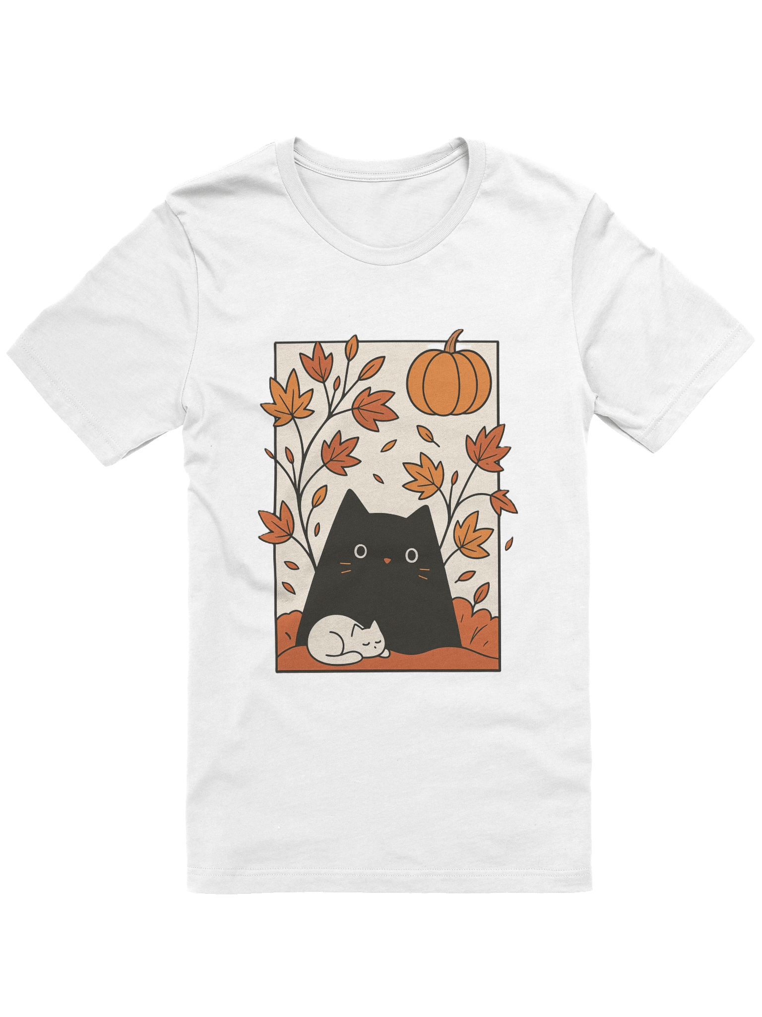 Autumn Cats womenT-Shirt product image (1)