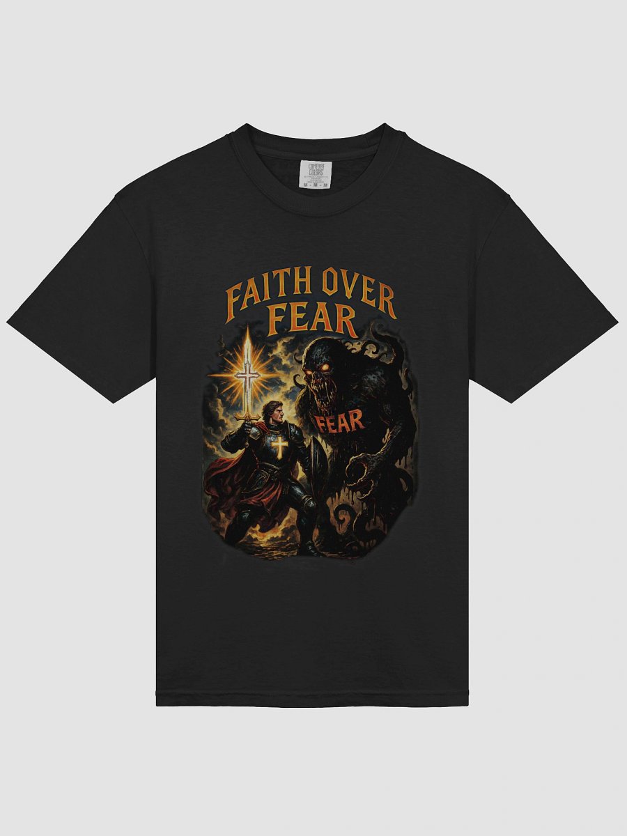 Faith Over Fear Knight T-Shirt product image (3)