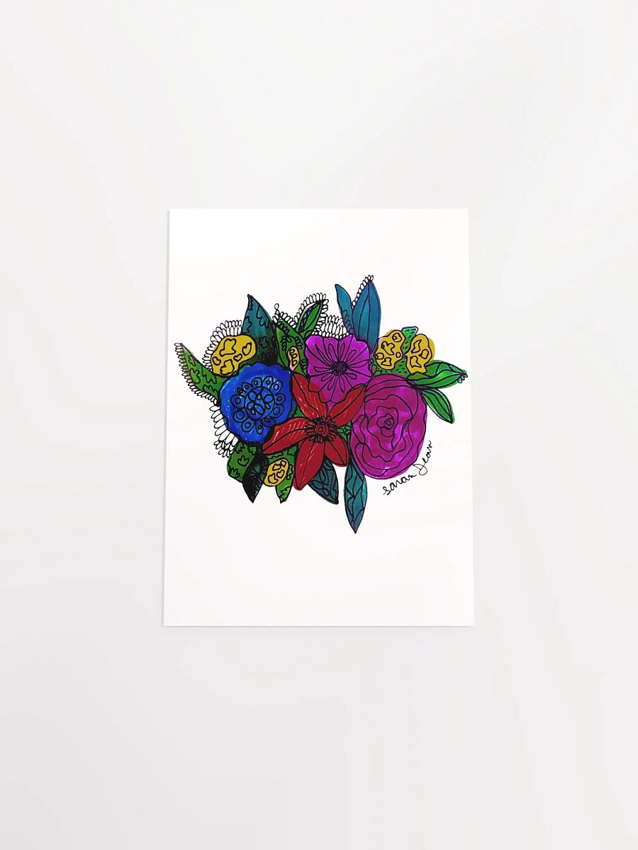 Okay Bouquet matte poster product image (4)