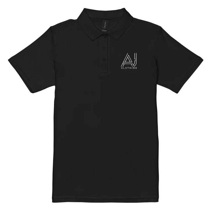Ladies Polo Shirt (White embroided logo) product image (4)