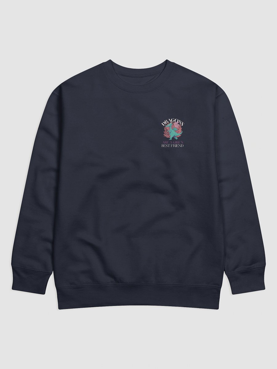 Dragons Are A Girl's Best Friend Dragon Girl Woman Friendship Sweater product image (1)