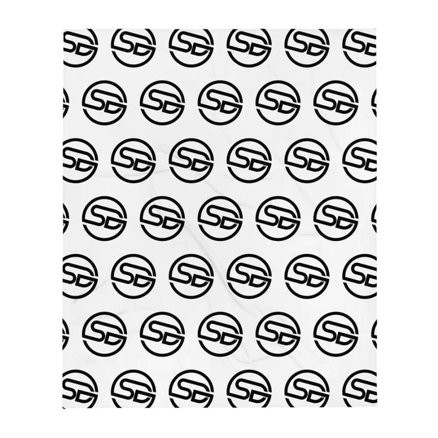Logo Throw Blankie - White product image (1)