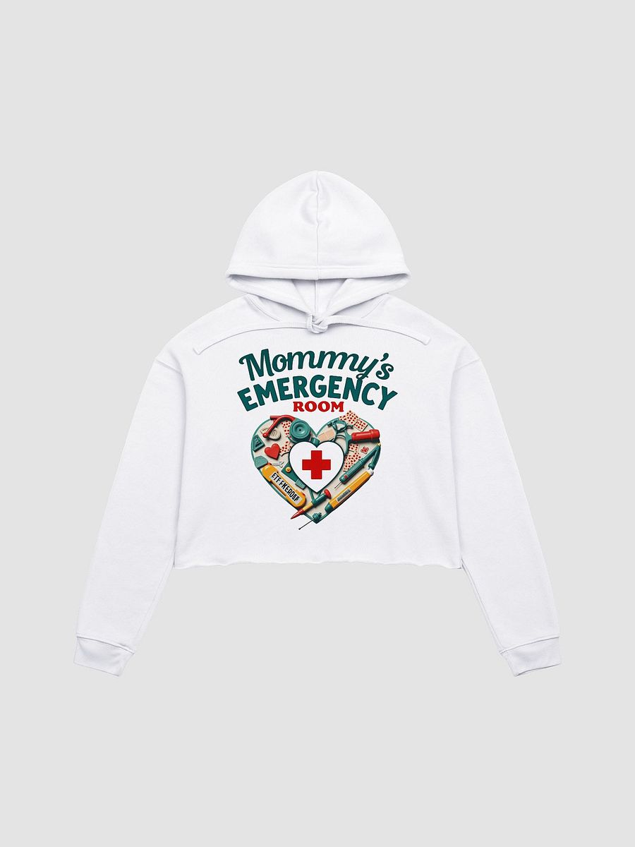 Mommy's Emergency Room Crop Hoodie product image (5)