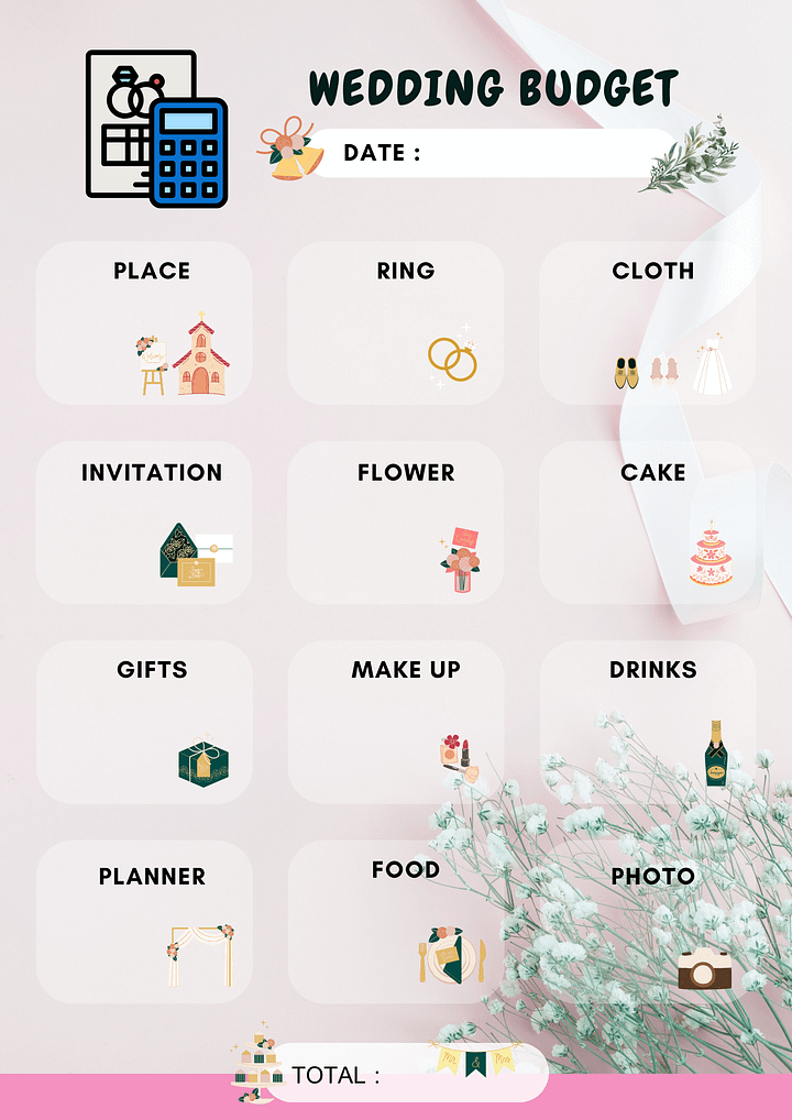 Wedding Budget Planner product image (2)