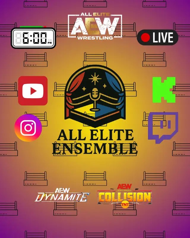 💥 AEW Review — LIVE Tuesday, Sept 30 at 6 PM PST! 💥 Join BC Wrestle Pod as we cover this week’s AEW Dynamite & Collision. Matches, promos, surprises, and chaos — all LIVE with the chat! 📅 Tuesday, Sept 30, 2025 🕕 6 PM PST 📍 twitch.tv/bcwrestlepod #AEW #AEWDynamite #AEWCollision #WrestlingReview #BCWrestlePod #WrestlingCommunity