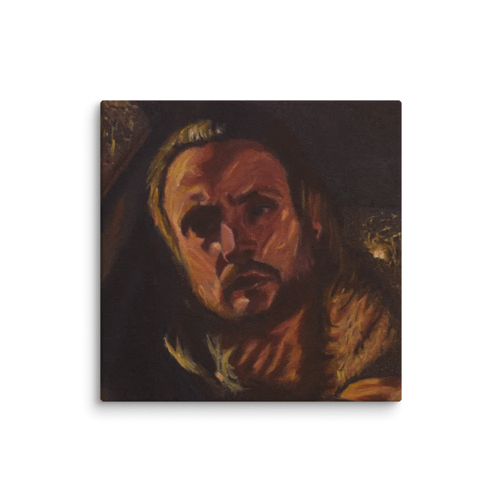 Self-Portrait In Car (2024) Canvas Print product image (3)