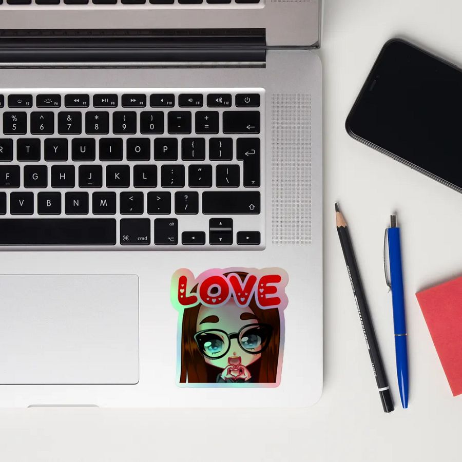 Poe Love Sticker product image (12)