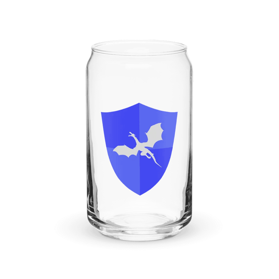 Adventurer's Guild Logo Glass Cup product image (1)