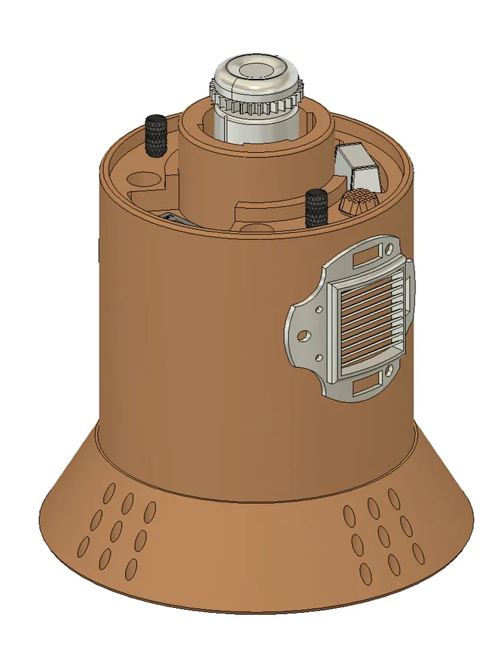 Star Wars Inspired Bunker Grenade Prop 3D Model product image (1)