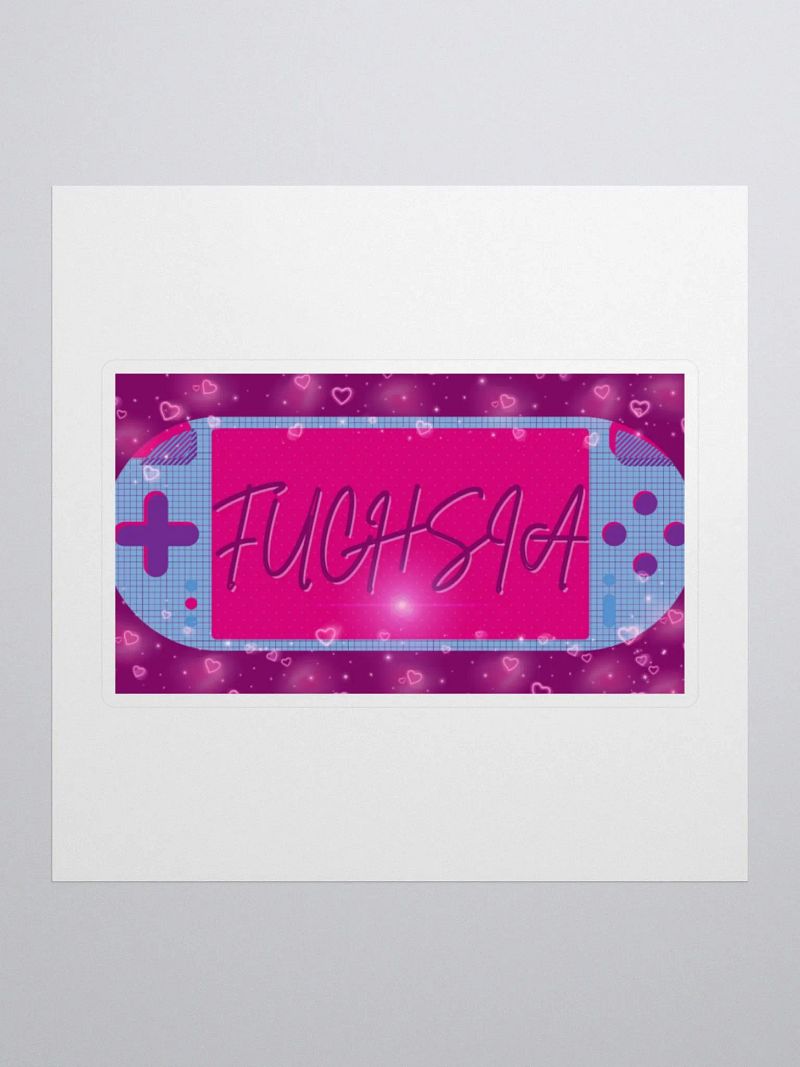 Fuchsia Sticker