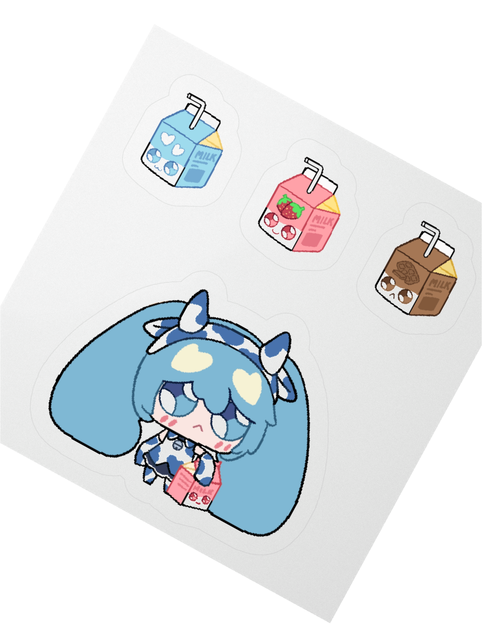 Milk Sticker Set product image (2)