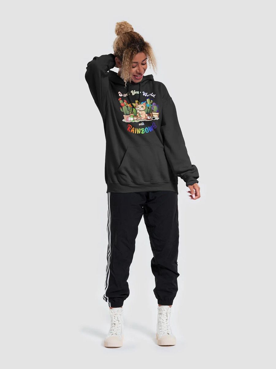 Rainbow Kitten Artist Hoodie product image (5)