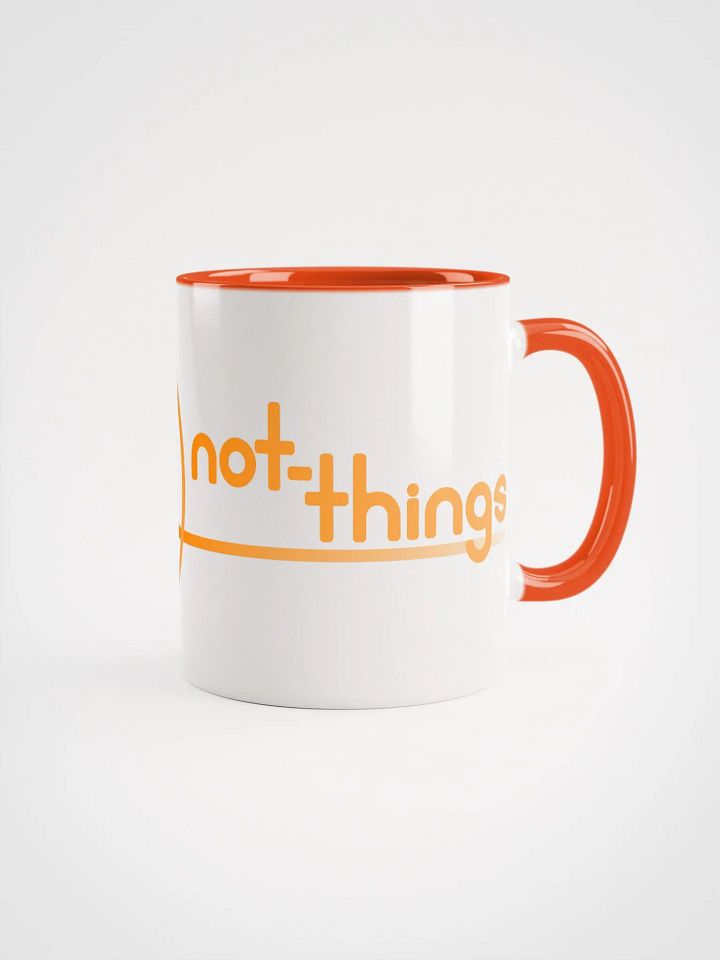 not-things logo and name mug (white) product image (2)