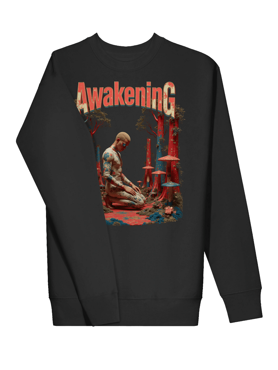 Spiritual Awakening Mystical Mushroom Grove Premium Sweatshirt product image (19)