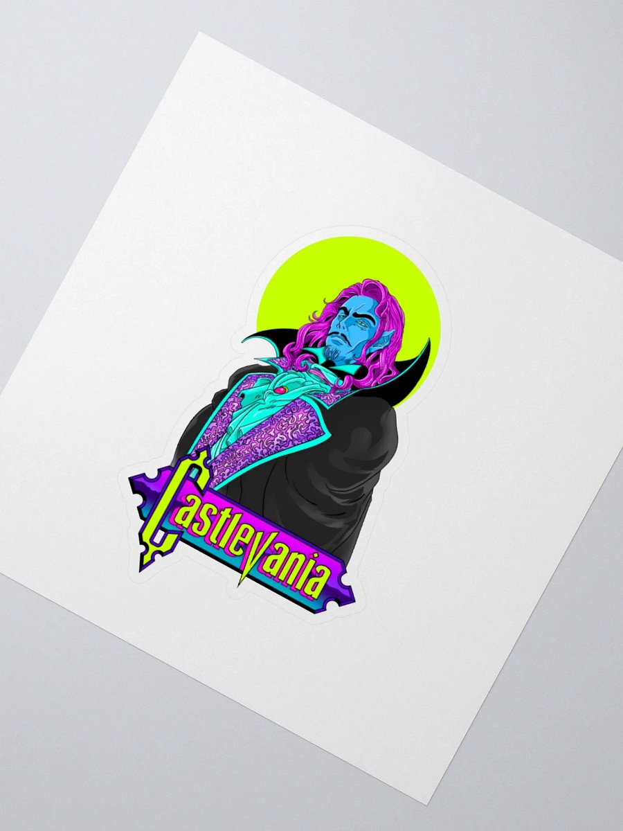 Castlevania Neon Tribute Sticker product image (3)