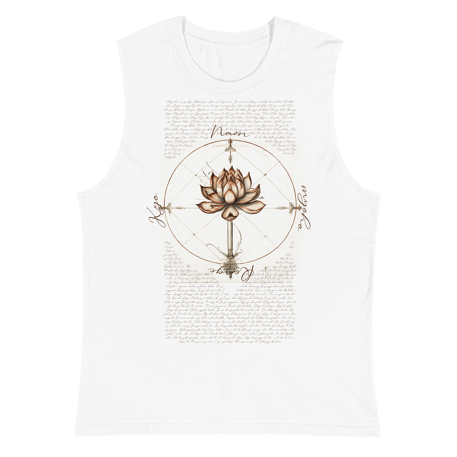 Nam Myoho Renge Kyo Lotus Tank (Male) | Bella+Canvas Muscle Tank product image (4)