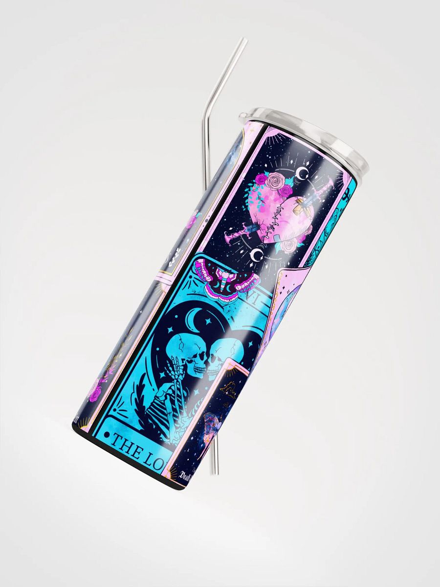 'Bold Tarot Cards' Stainless Steel Tumbler product image (4)